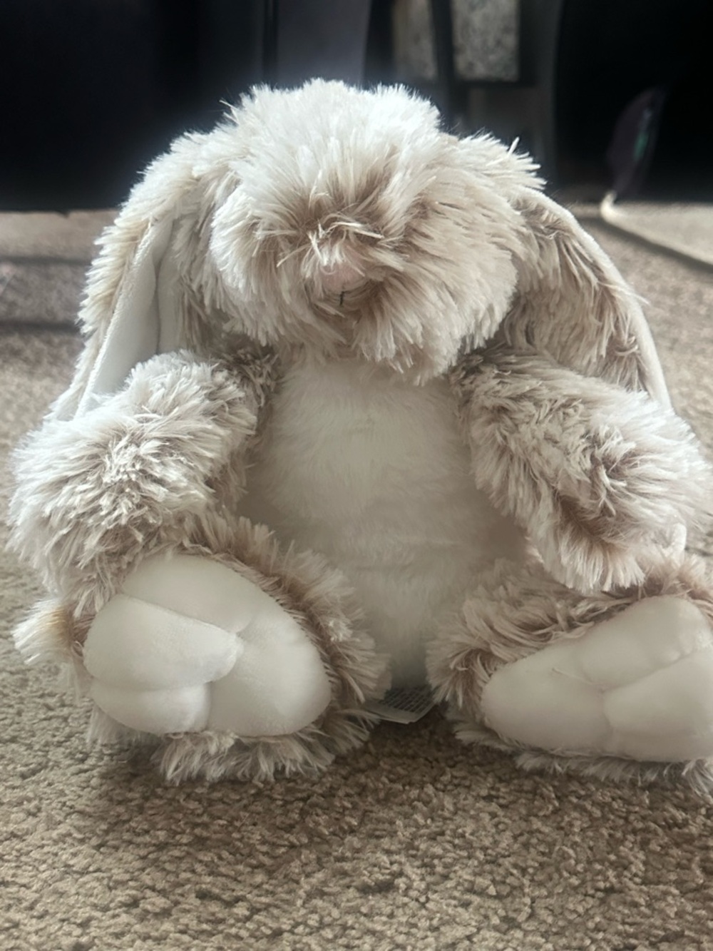 Happy Fuel Plush Bunny with Microwaveable heating pad